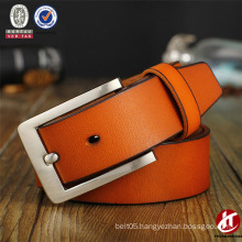 Alloy Nickle Pin Bukle Classic Leather Belt HZ Full Grain Cowhide Men Belt